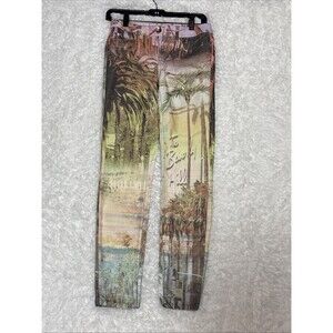 tribal jeans Vintage Sz 2 Beach Scene